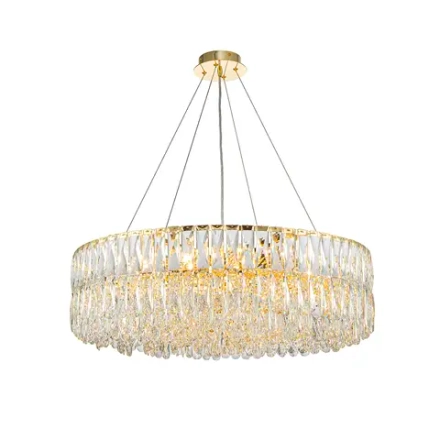 Подвесная люстра Indigo VORTICE 12050/18P Gold V000598