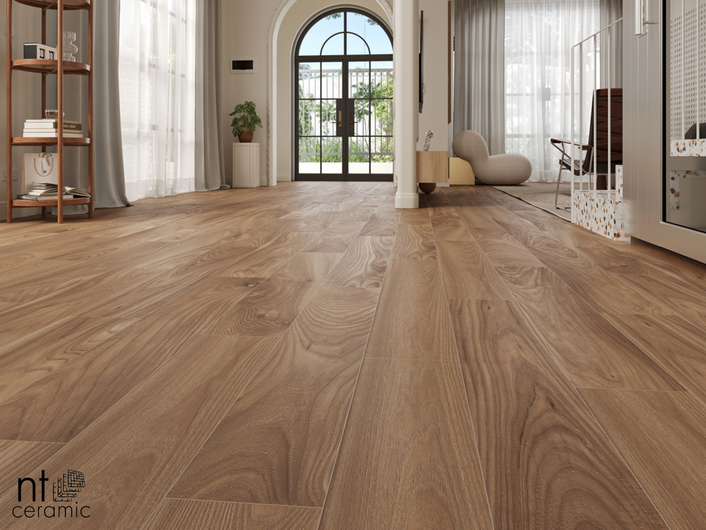 NT CERAMIC. Керамогранит Wood Dreem Millettia NTT93105M 200*1200*10мм матовая
