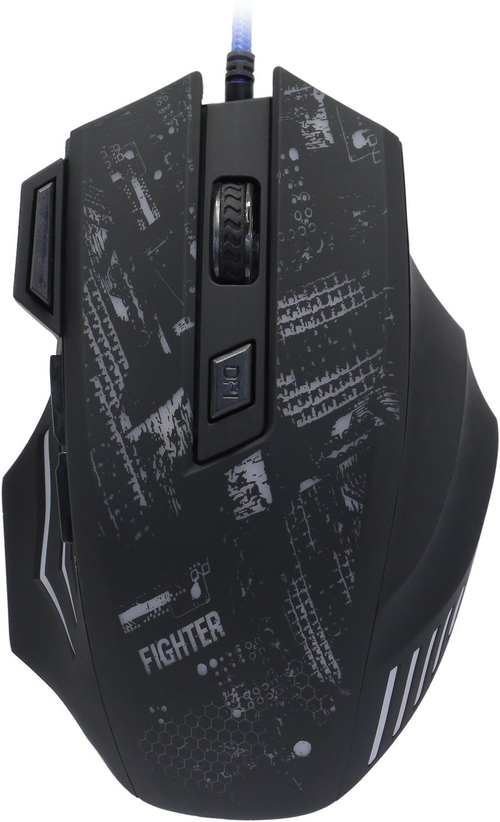 Манипулятор QUMO Gaming Optical Mouse <Fighter M38> (RTL) USB 7btn+Roll <23460>