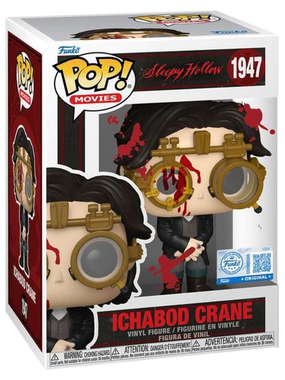 Фигурка Funko POP! Movies Sleepy Hollow Ichabod Crane (BD) (Exc) (1947) 88195 / Фигурка Фанко ПОП! по мотивам фильма "Сонная Лощина", Икабод Крейн