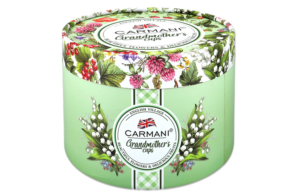 Чайная пара 340мл Carmani Красная смородина