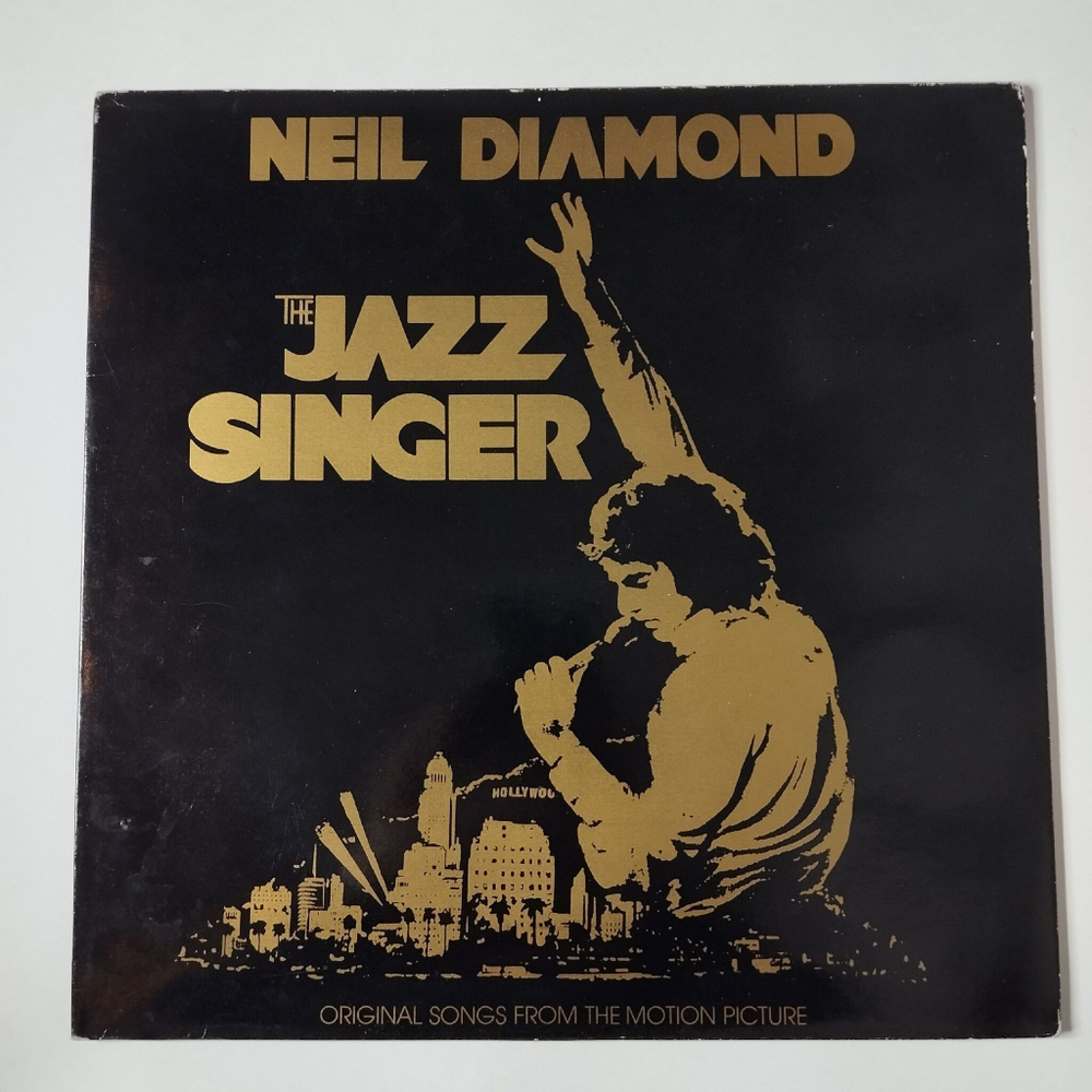 Винтажная виниловая пластинка LP Neil Diamond The Jazz Singer Певец Джаза (Songs From The Motion Picture) (UK 1980)