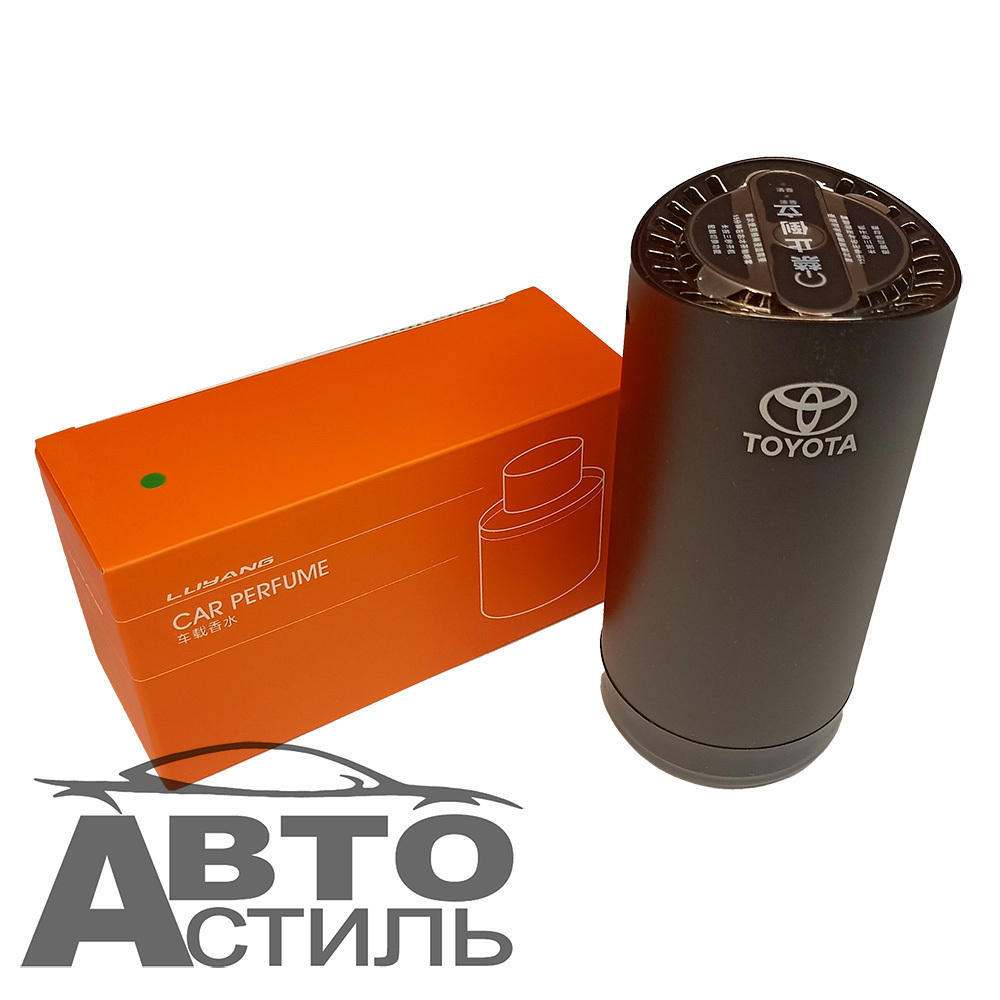 Ароматизатор-игрушка -подстаканник- Бочонок -(жидк)- YC-20TY TOYOTA черный (+шнур)