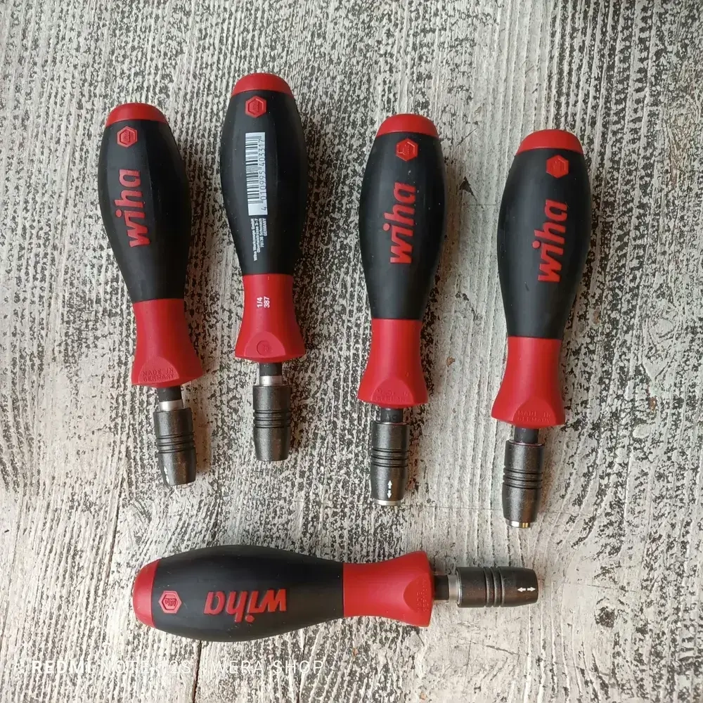 Отвертка с держателем для бит SoftFinish CentroFix 1/4" x 38 мм, с механической блокировкой WIHA 40331