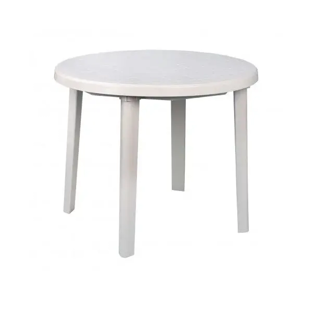 Стол 900х750мм круглый (бежевый)