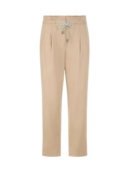 Marc Cain Брюки на кулиске с защипами