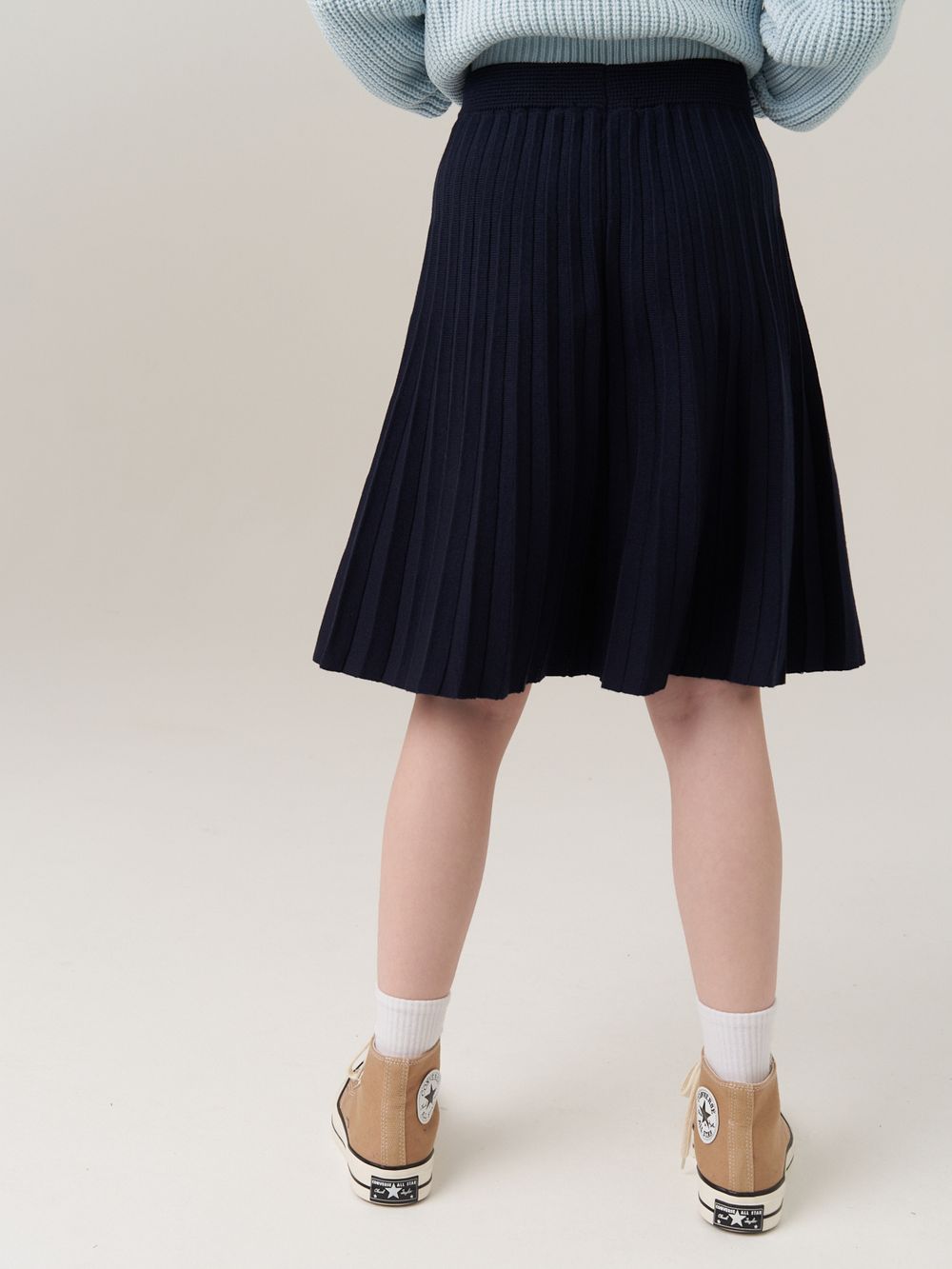 Юбка школьная для девочки AT883 синий