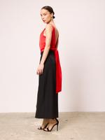 Топ блуза вечерний атласный с открытой спиной