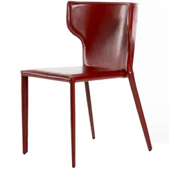 Стул Austin красная кожа