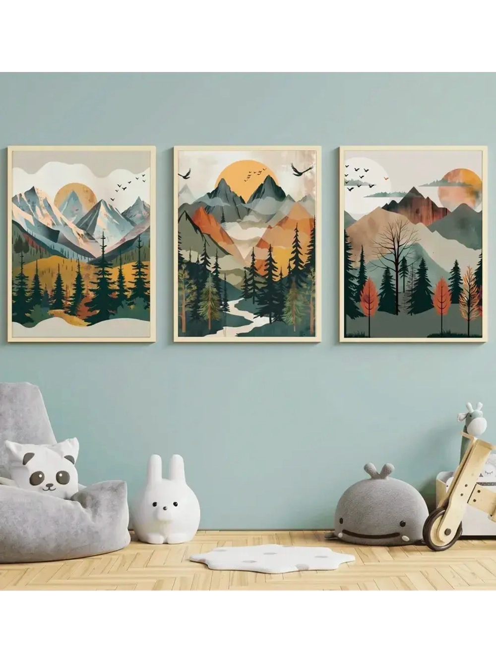 Набор постеров  30х40 , 3 штуки арт 275289542