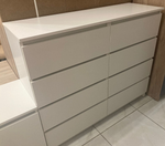 Комод Мори МК 1200.8 Белый