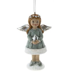 GAEM Фигурка декоративная подвесная "Ангел", L7 W5 H12 см, 2в.