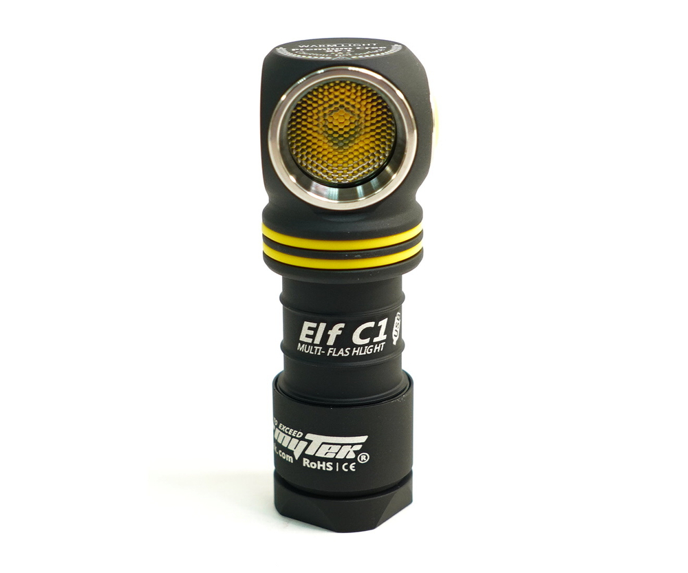 Мультифонарь светодиодный Armytek Elf C1 Micro USB+18350, 1000 лм, F05002C, холодный