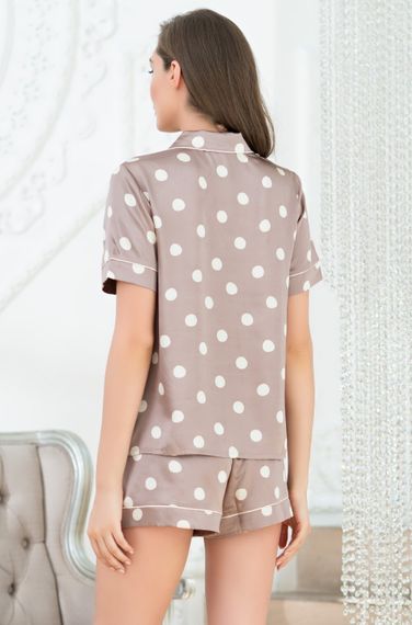 Пижама женская Mia-Mella JULIA 7072 кофейный
