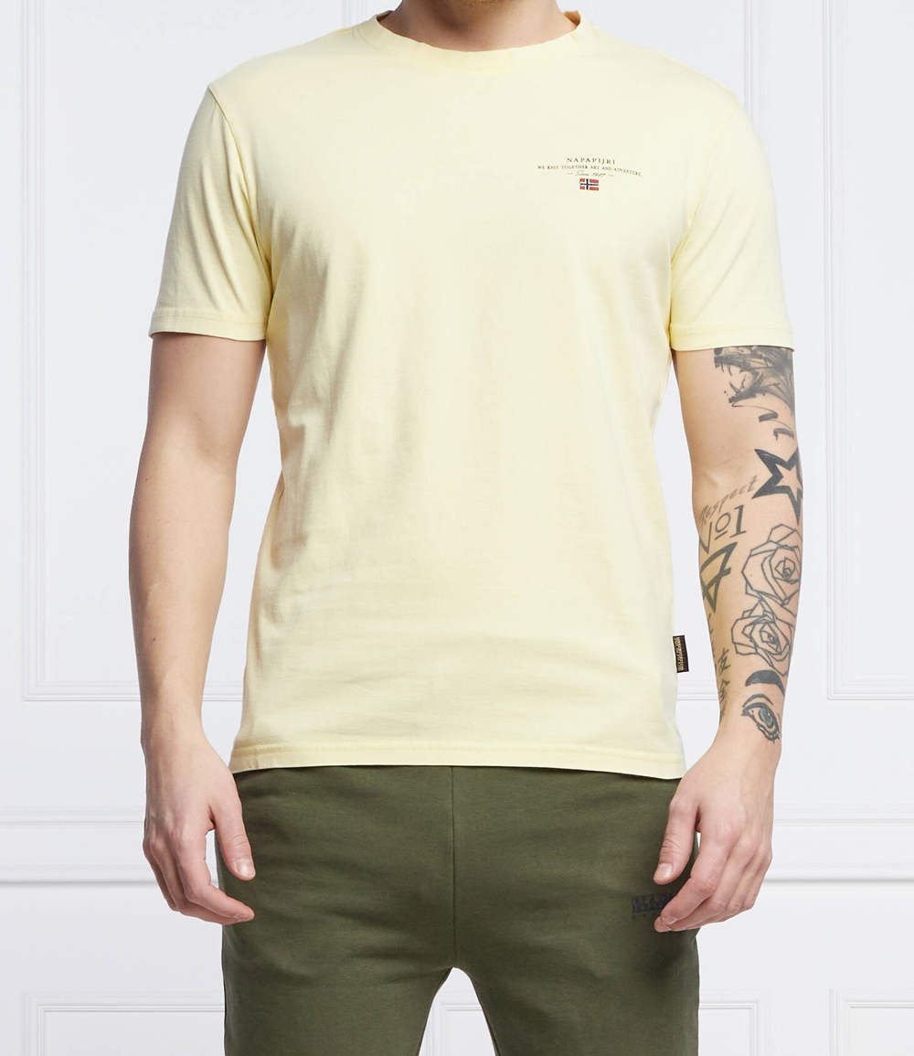 футболка selbas Napapijri - желтый(NP0A4GBQ)