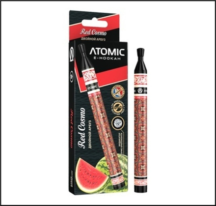 Luxlite Atomic Red cosmo (Двойной арбуз) 600 затяжек 0мг (0%) без никотина