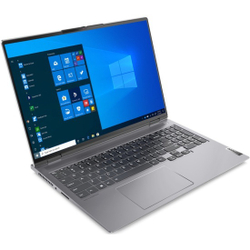 Ноутбук Lenovo ThinkBook 16p G2 ACH 20YM002WRU AMD Ryzen 5 5600H, 3.3 GHz - 4.2 GHz, 16384 Mb, 16" WQXGA 2560x1600, 512 Gb SSD, DVD нет, nVidia GeForce RTX 3060 6144 Mb, Windows 11 Professional, серый