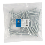 Болт М8х50 мм с шестигранной головкой DIN 933 кл 5,8