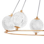 737063 Люстра ACRILE G9 6х6W(led) G9 ЗОЛОТО