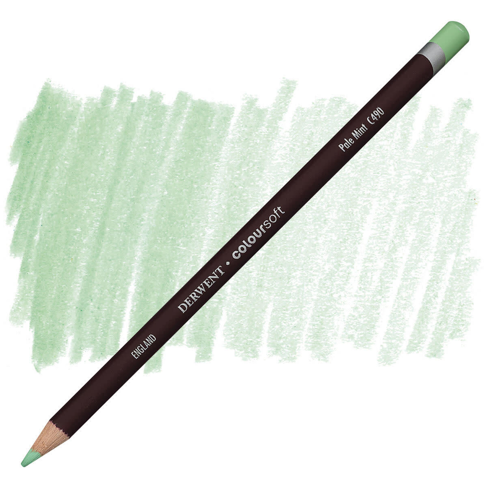 Derwent Coloursoft. C490 Pale Mint