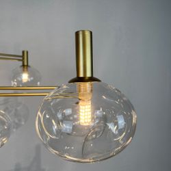 Люстра на штанге TEMPER L7 Gold