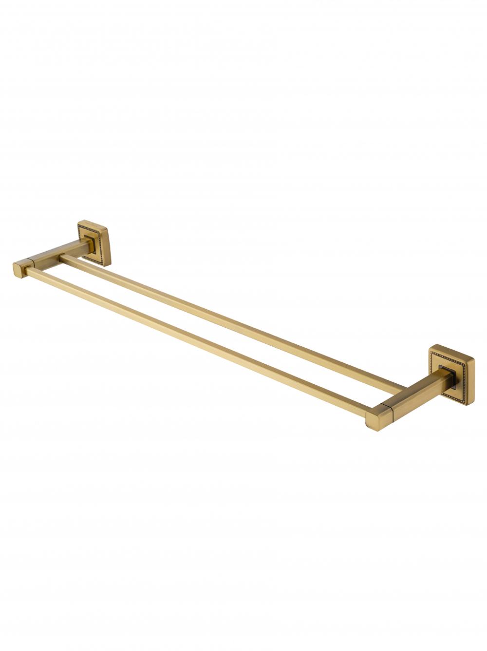 Полотенцедержатель двойной WONZON & WOGHAND ROMA, Бронза (WW-7211)