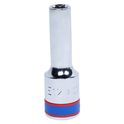 KING TONY (427512M) Головка торцевая глубокая TORX Е-стандарт 1/2", E12