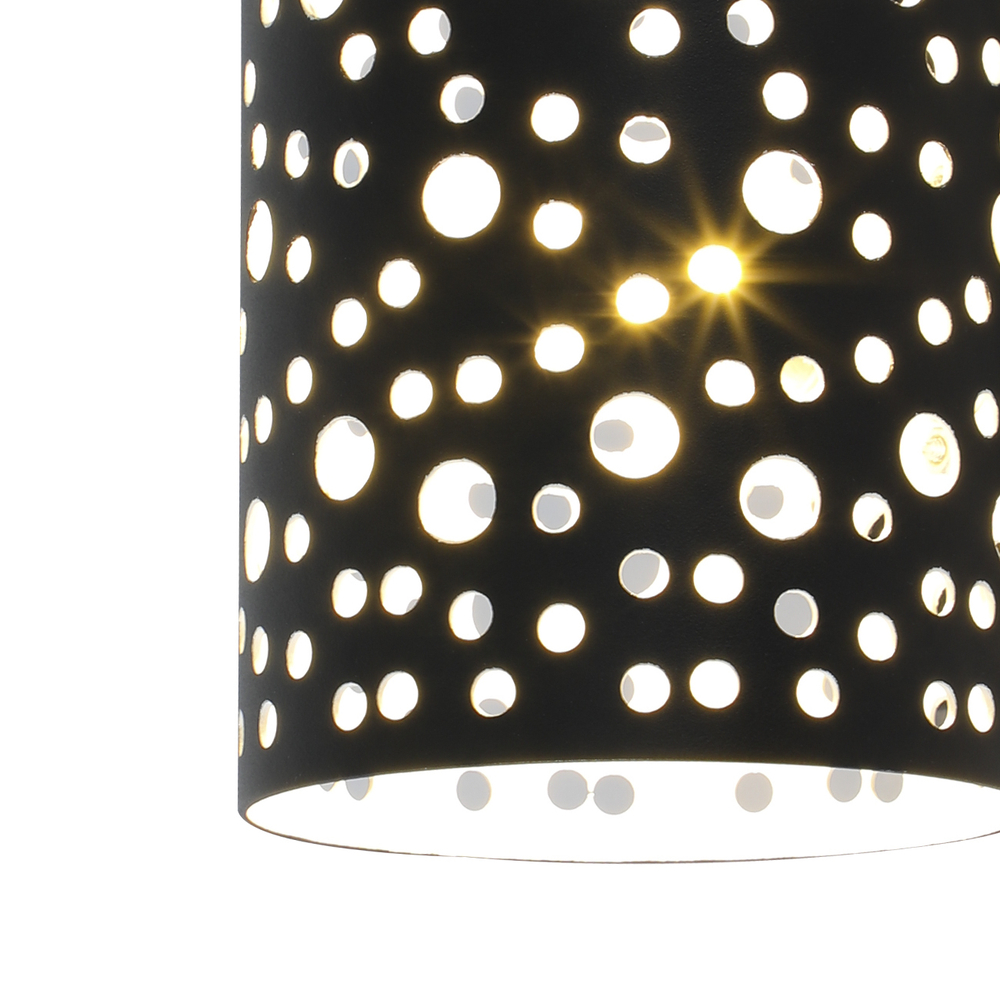 Уличный настенный светильник 1x40Вт G9, металл/стекло, черный