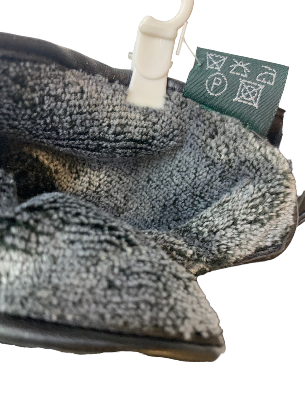 Yongsheng.Эко кожа. Подклад плюш-флис.Перчатки.Мужские.10 шт в упаковке.