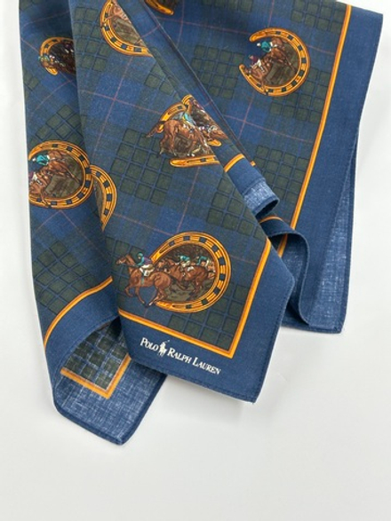 Платок синий Polo Ralph Lauren