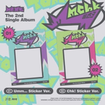 Альбом NEXZ - MMCHK 2nd Single Album STICKER RANDOM Version