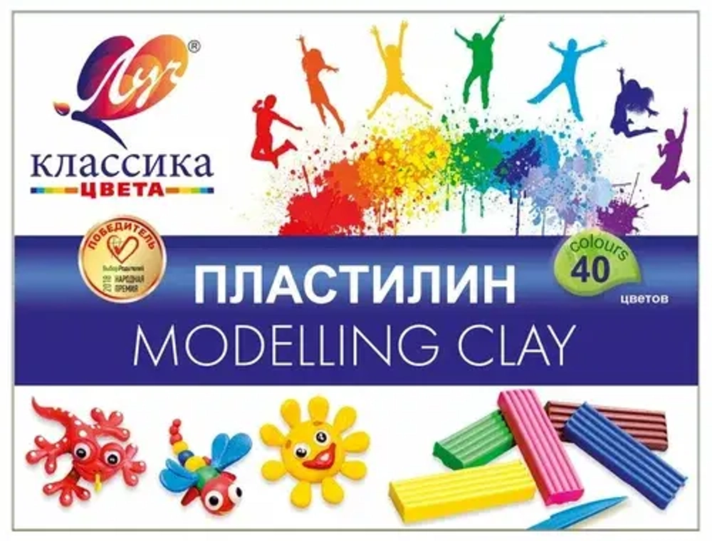 Пластелин 32 цвета Луч 31С-2065-08