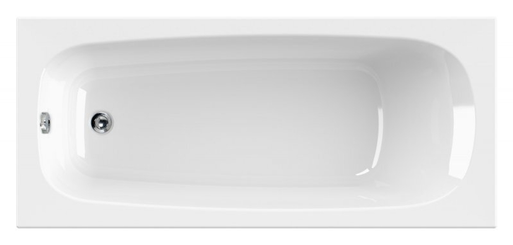 Акриловая ванна 155х70 см Cezares ECO-155-70-41-W37 белая