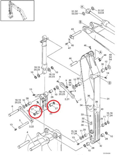 Втулка YN12B01839P1