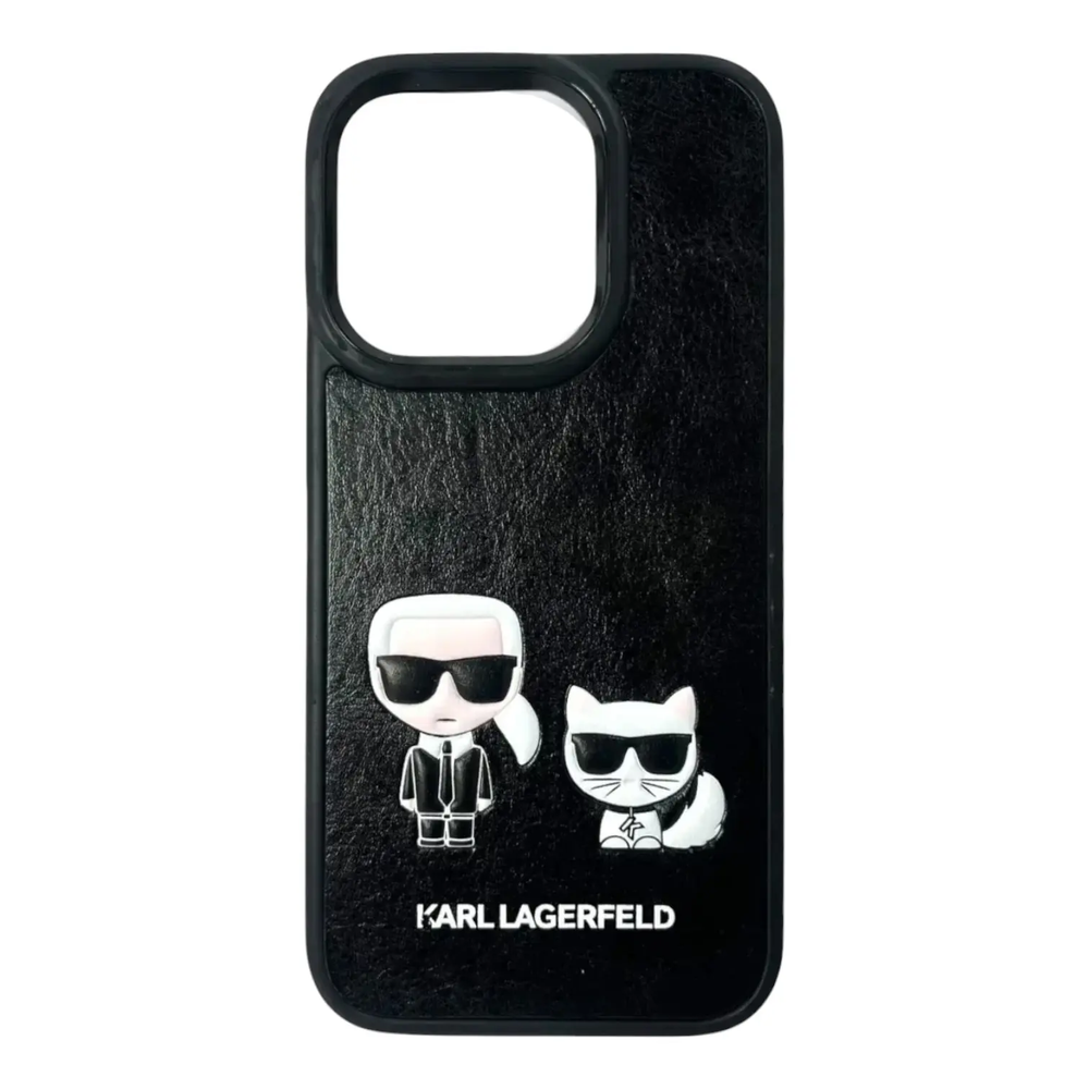 Чехол Lagerfeld Karl&Choupette Hard для iPhone 15promax