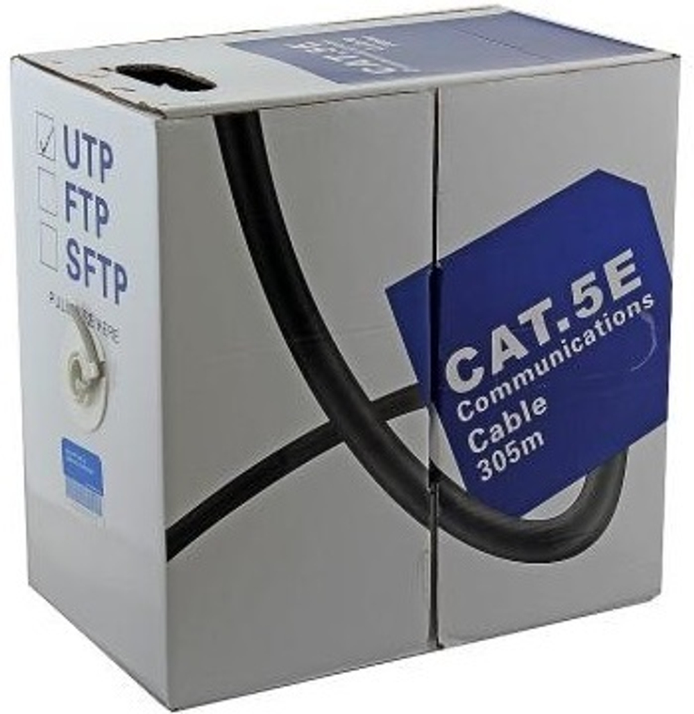 Кабель витая пара U/UTP 5e кат. 4 пары 5bites US5400-305S