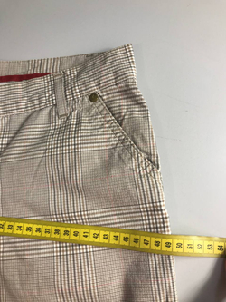 Шорты в мелкую клетку, маркировка 38, визуально 44/46 размер