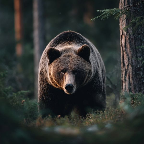 Лесные встречи: как убедить медведя, что вы – ему не интересны.