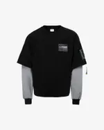 Лонгслив Heartz Prisoner Layered Kimono черный