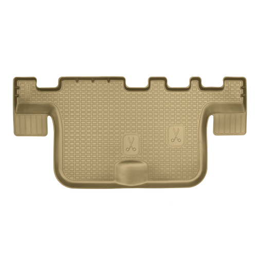 Ковры в салон Norplast/Unidec для Isuzu MU-X II (2020-), Бежевый, 3 ряд, арт.NPA00-C34-561-B