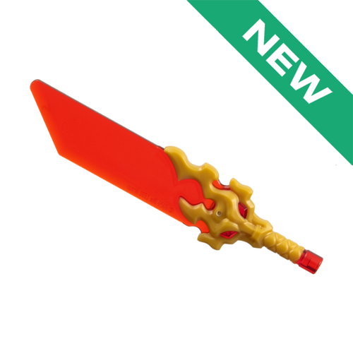 NEW Меч с Драконом 7268pb01 Trans-Red