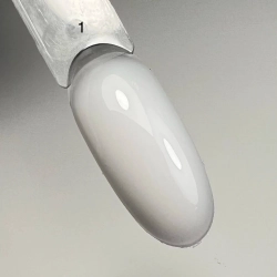 Nail ARCHITECT FLUID GEL-Гель Флюид молочный 01 Snow-white. Жидкий, низкотемпературный, ультрастойкий гель, 15 мл