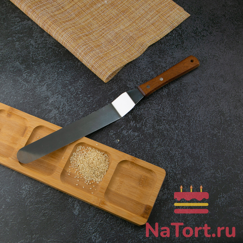 Лопатка кондитерская изогнутая 37 см