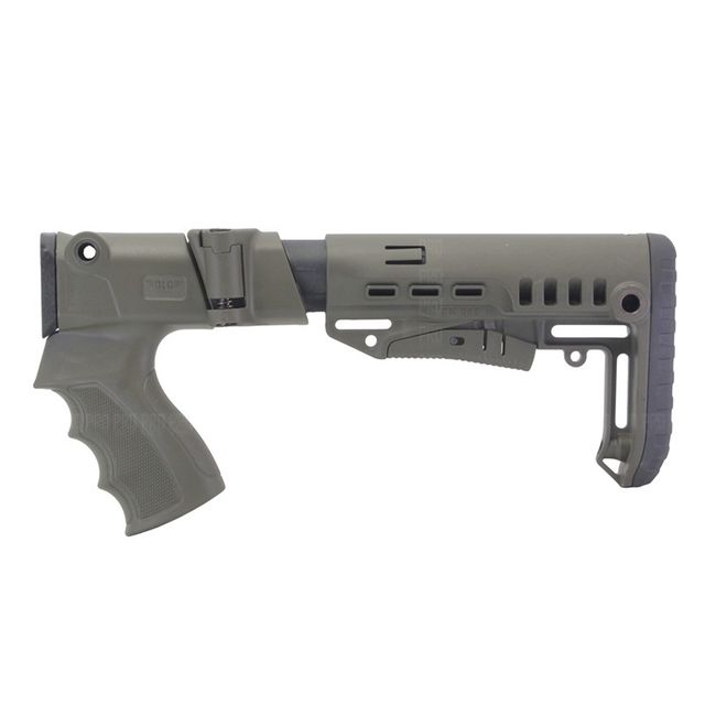 Складной влево телескопический приклад TBS Compact на ИЖ 81