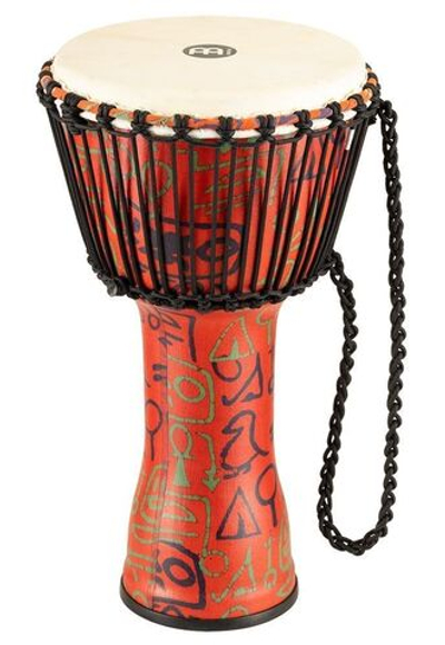 Джембе 10" С Веревочной Настройкой Travel Series, Кож Мембрана, Pharao'S Script Meinl Padj1-M-G