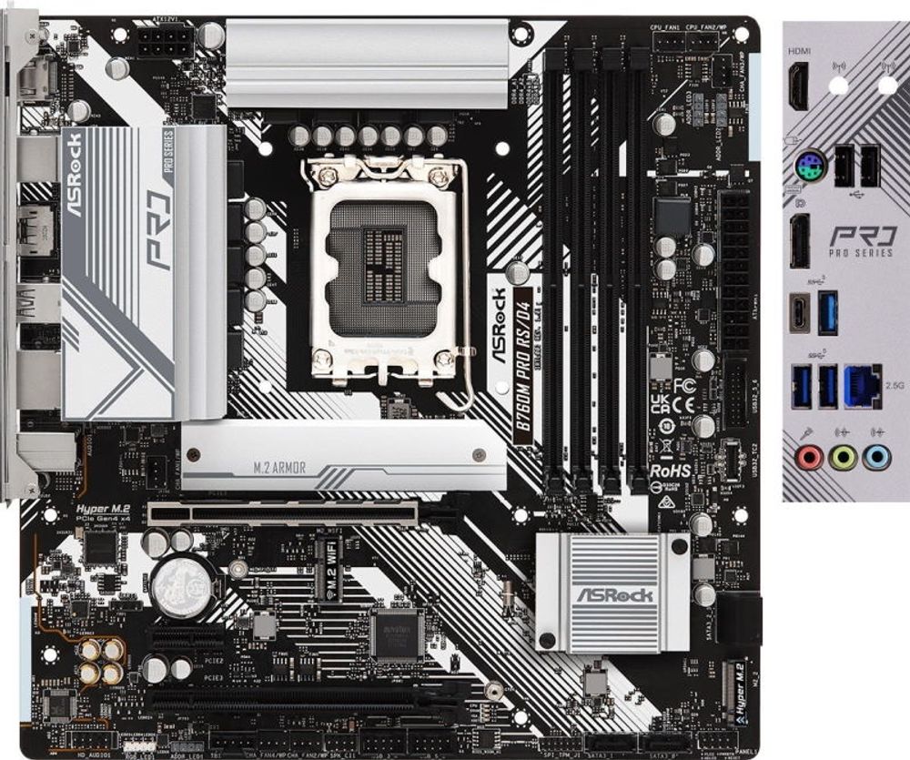 Материнская плата ASRock B760M PRO RS