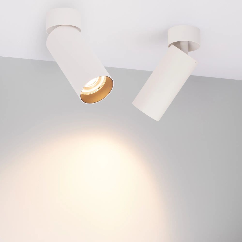 Светильник SP-GABI-SURFACE-FLAP-R60-12W Warm3000 (WH, 36 deg, 230V) (Arlight, IP40 Металл, 5 лет) 049928