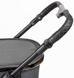 Детская коляска Peppy Tecla 3 в 1 Shadow Antrazit Chrome Edition (Графитовый)