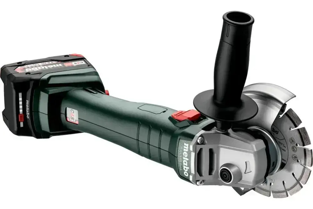 Углошлифовальная машина аккумуляторная METABO W 18 L 9-125 Quick, без АКБ и ЗУ (602249850)