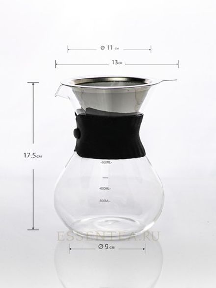 Пуровер - капельная кофеварка 800 мл